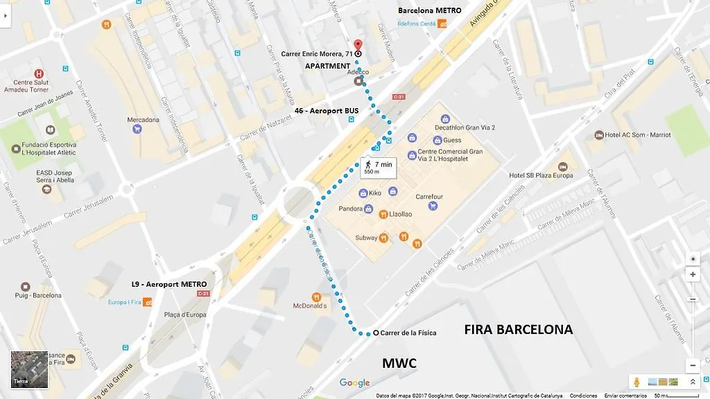 Apartamento Fira Barcelona L'Hospitalet de Llobregat